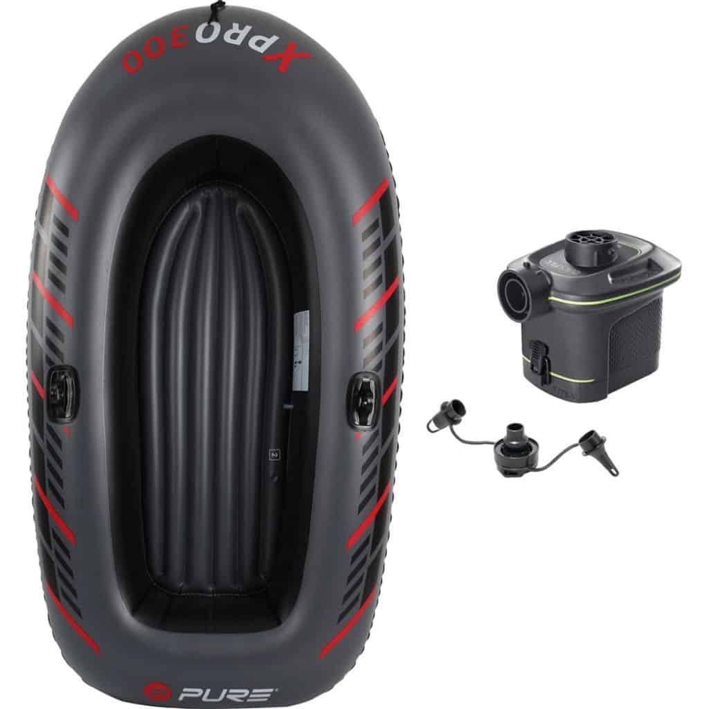 Dragon Sports XPRO 300 – opblaasboot – 2-3 persoons - inclusief batterijpomp