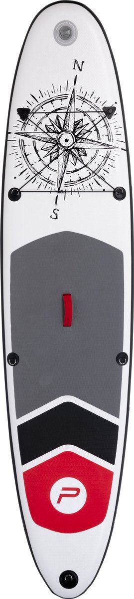 Pure4Fun SUP Board - Opblaasbaar Paddle Board - 305x71x10 cm - Kompas - Afbeelding 5