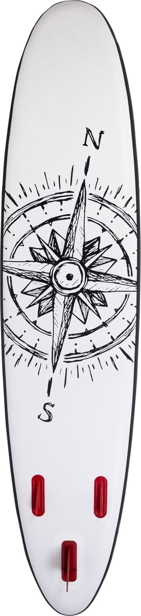 Pure4Fun SUP Board - Opblaasbaar Paddle Board - 305x71x10 cm - Kompas - Afbeelding 6