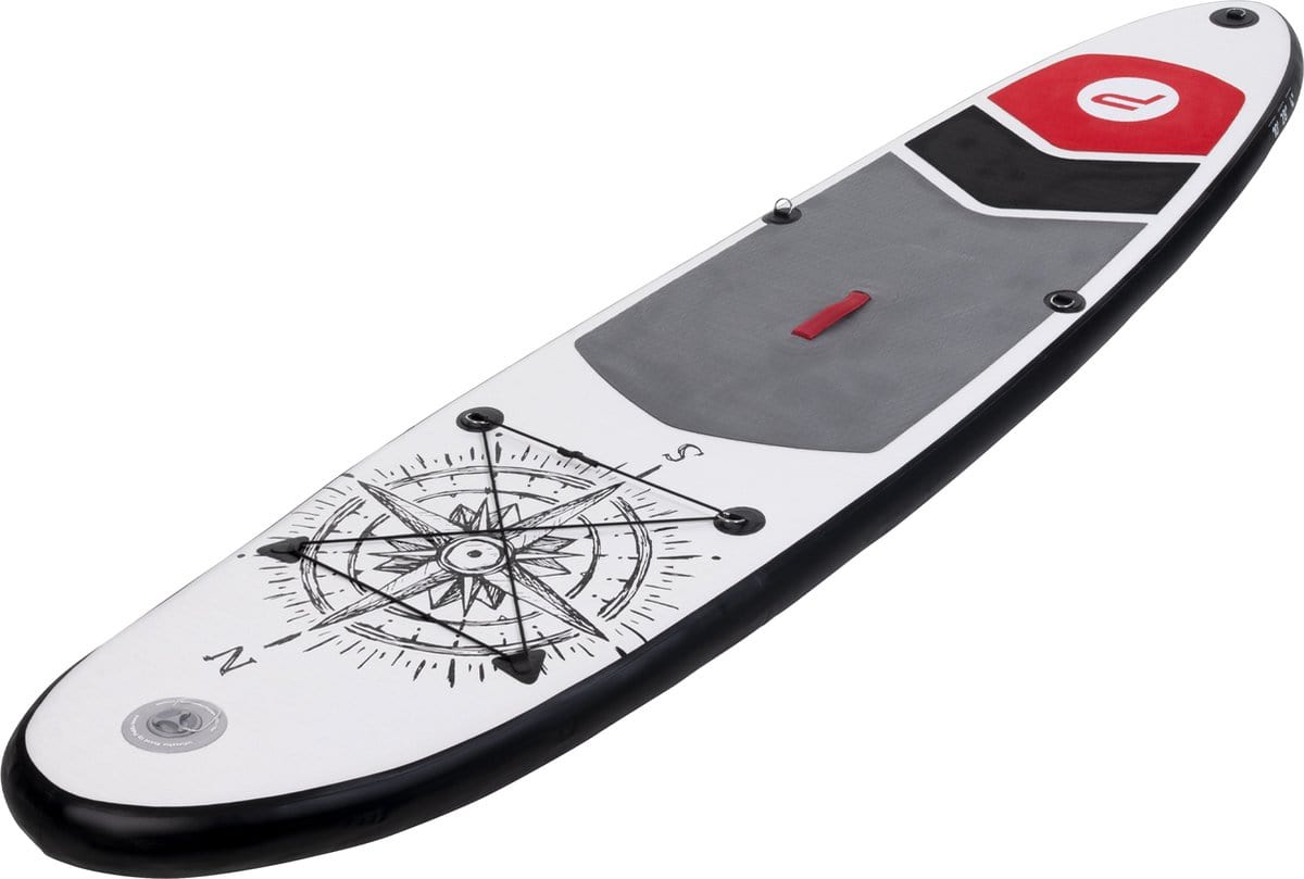 Pure4Fun SUP Board - Opblaasbaar Paddle Board - 305x71x10 cm - Kompas - Afbeelding 7