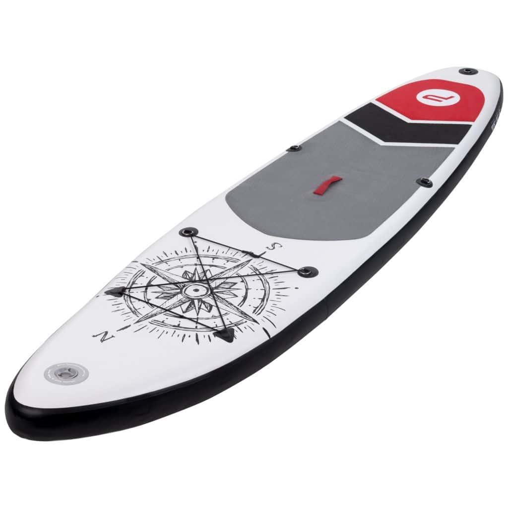 Pure4Fun SUP Board - Opblaasbaar Paddle Board - 320x76x15 cm - Kompas - Afbeelding 5
