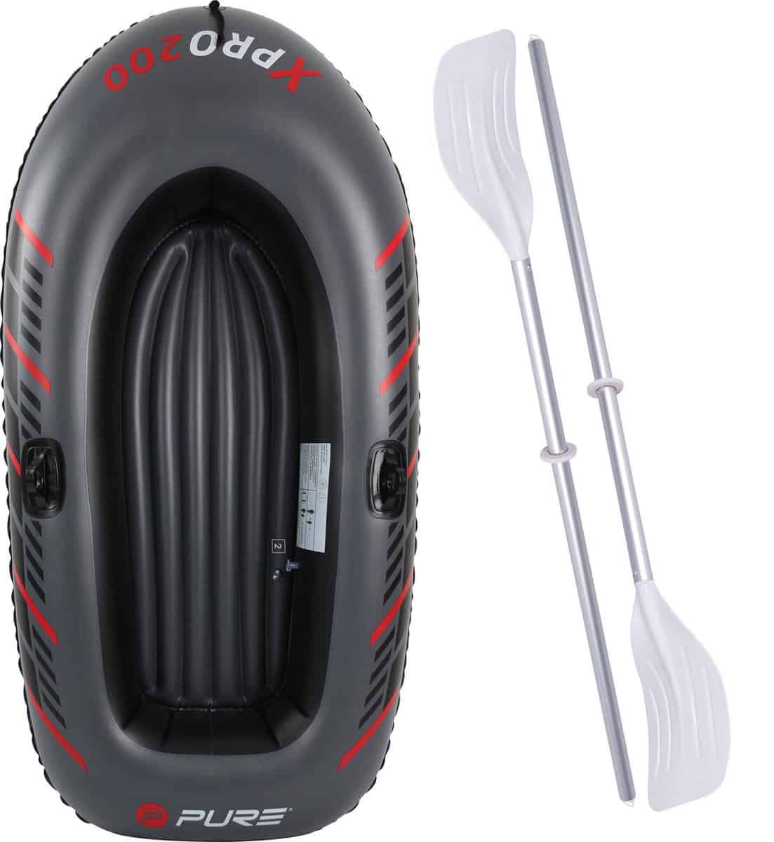 Dragon Sports XPRO 200 – opblaasboot – 1-2 persoons - rubberboot