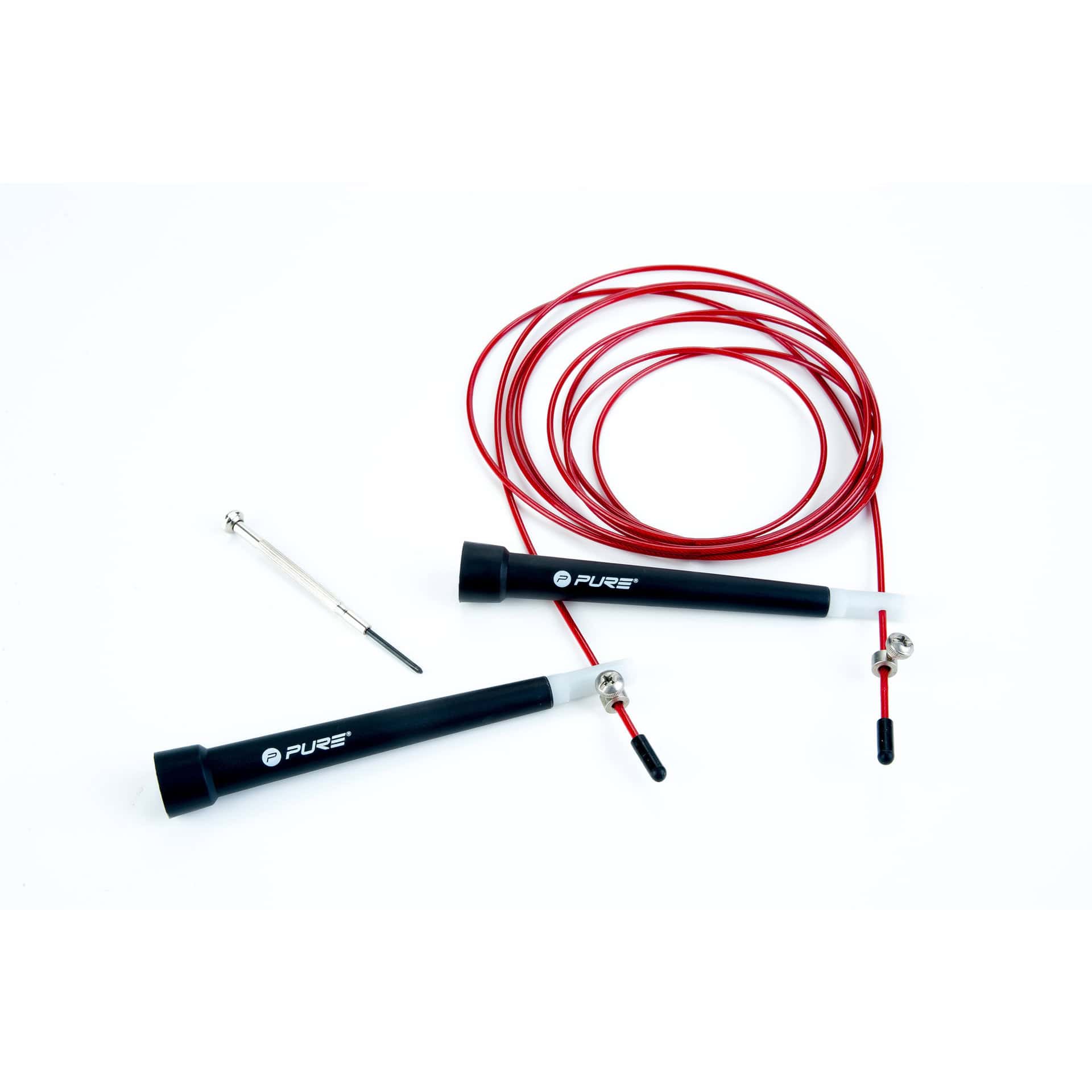 Pure2Improve Speed Rope - Verstelbaar Springtouw Incl. Opbergtasje - Afbeelding 2