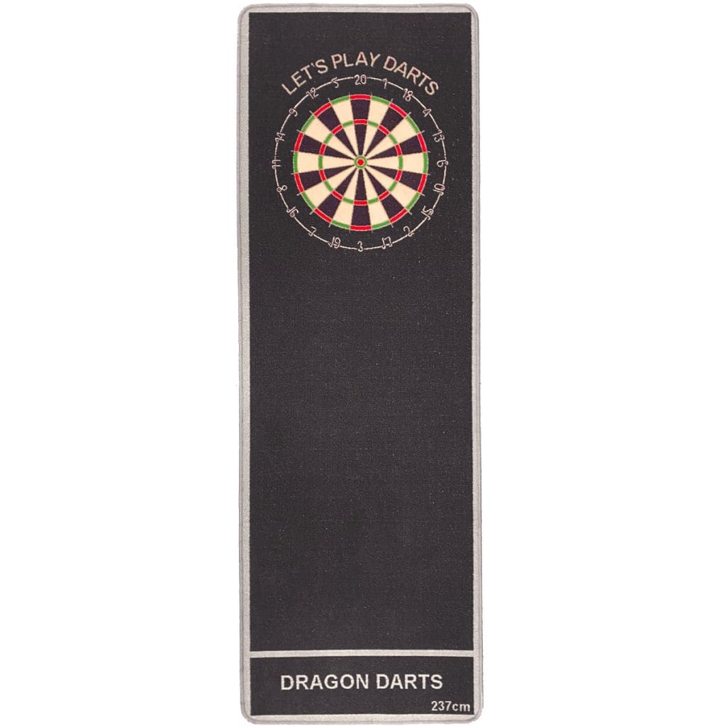 Dragon Darts - dartmat - Original grijs