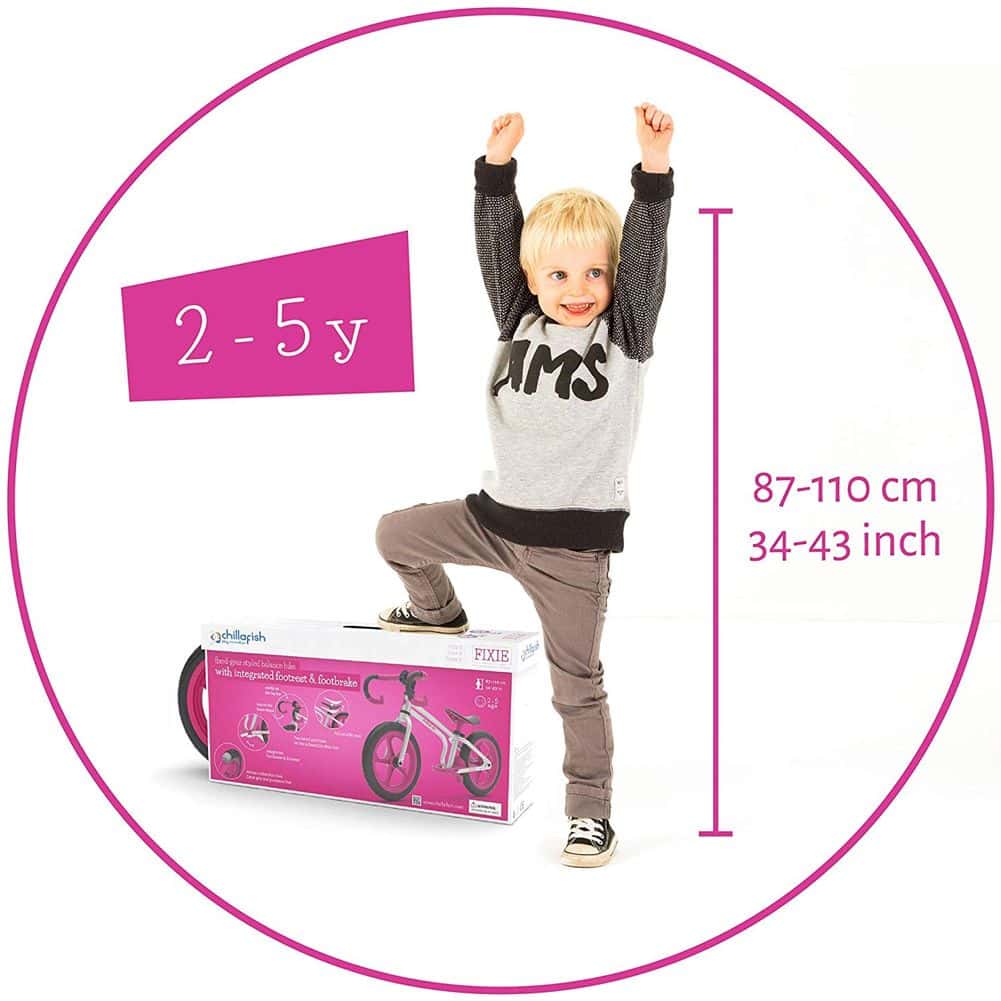 Chillafish Fixie - Loopfiets kinderen - Afbeelding 3