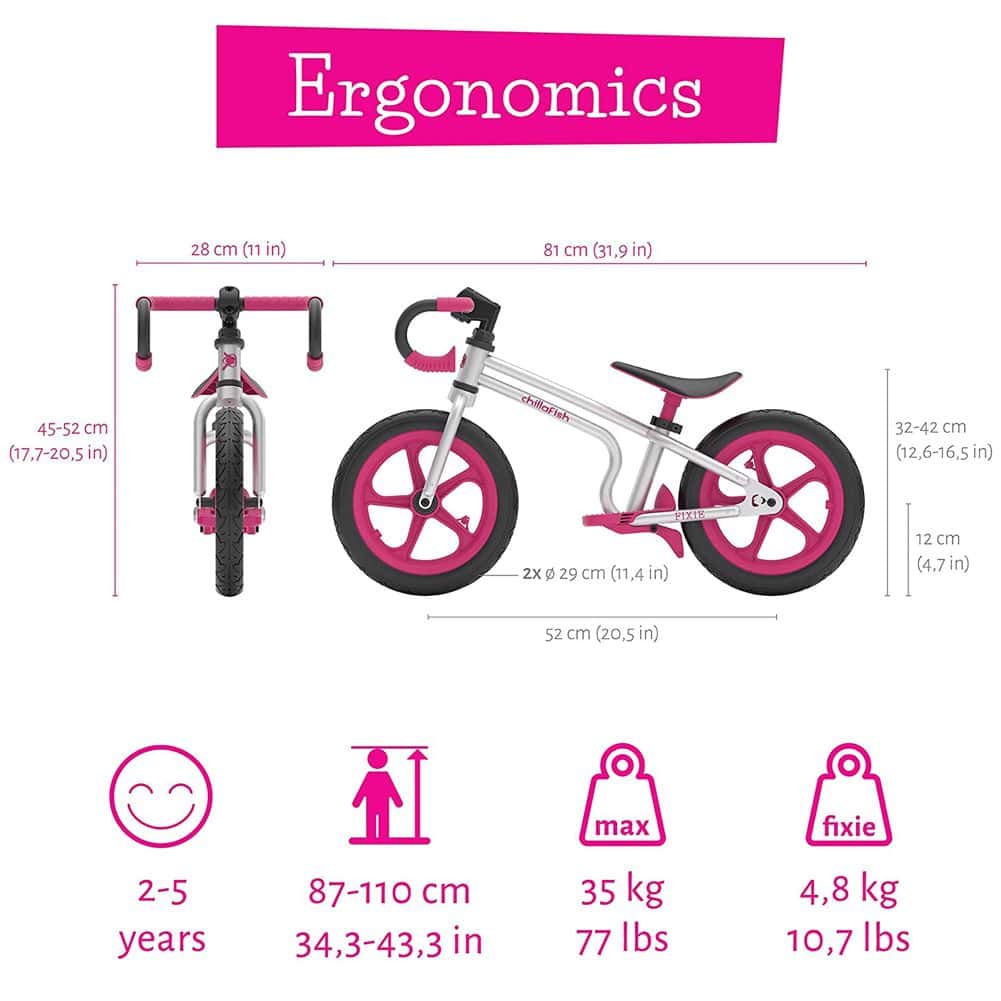 Chillafish Fixie - Loopfiets kinderen - Afbeelding 5