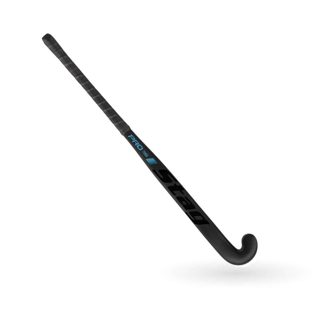 Stag Pro 7000 Hockeystick - L-Bow - 70% Carbon - Senior - Zwart