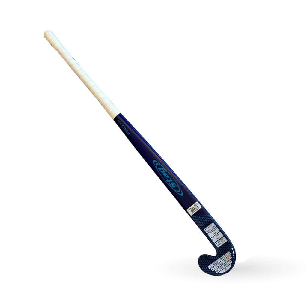 Stag Pro 15.000 Hockeystick - C-Bow - 100% Carbon - Senior - Sky Blauw - Afbeelding 2