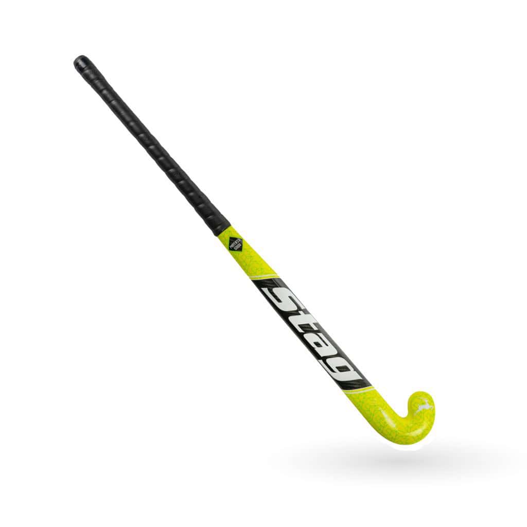 Stag Matrix 5000 Hockeystick - M-Bow - 60% Carbon - Senior - Geel
