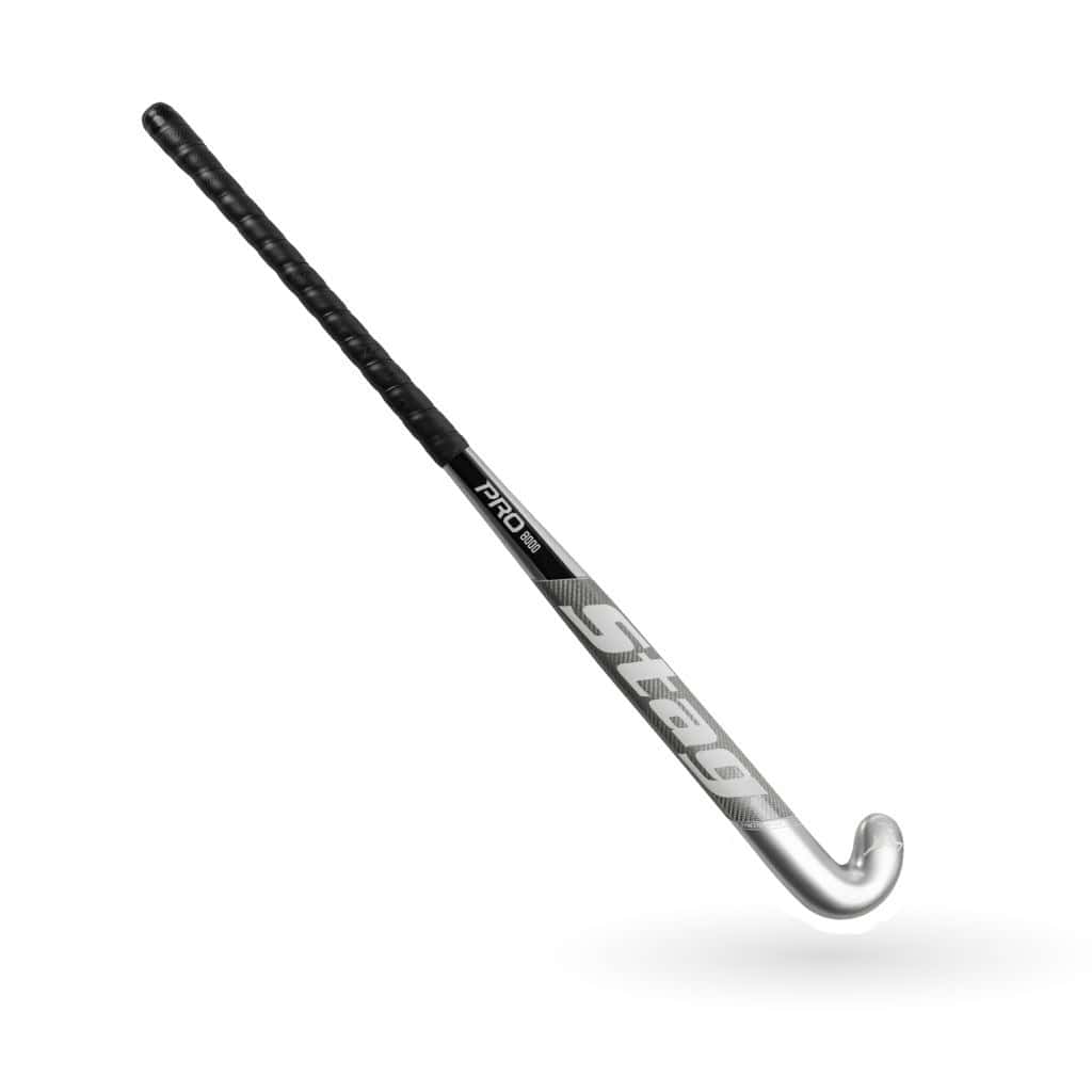 Stag Pro 8000 Hockeystick - M-Bow - 70% Carbon - Senior - Zilver