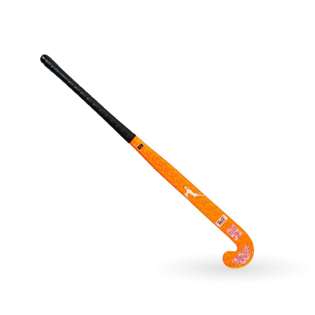 Stag Matrix 5000 Hockeystick - M-Bow - 50% Carbon - Senior - Oranje - Afbeelding 3