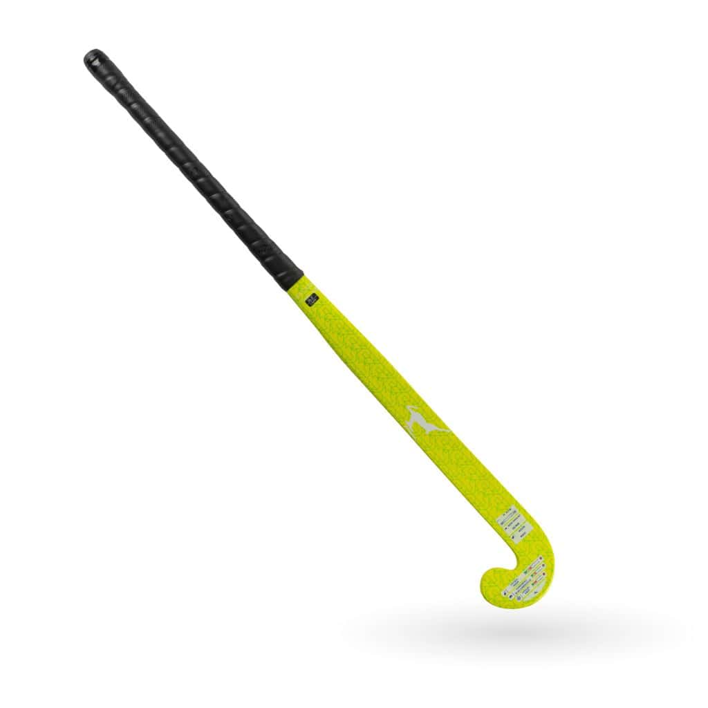 Stag Matrix 5000 Hockeystick - M-Bow - 60% Carbon - Senior - Geel - Afbeelding 3