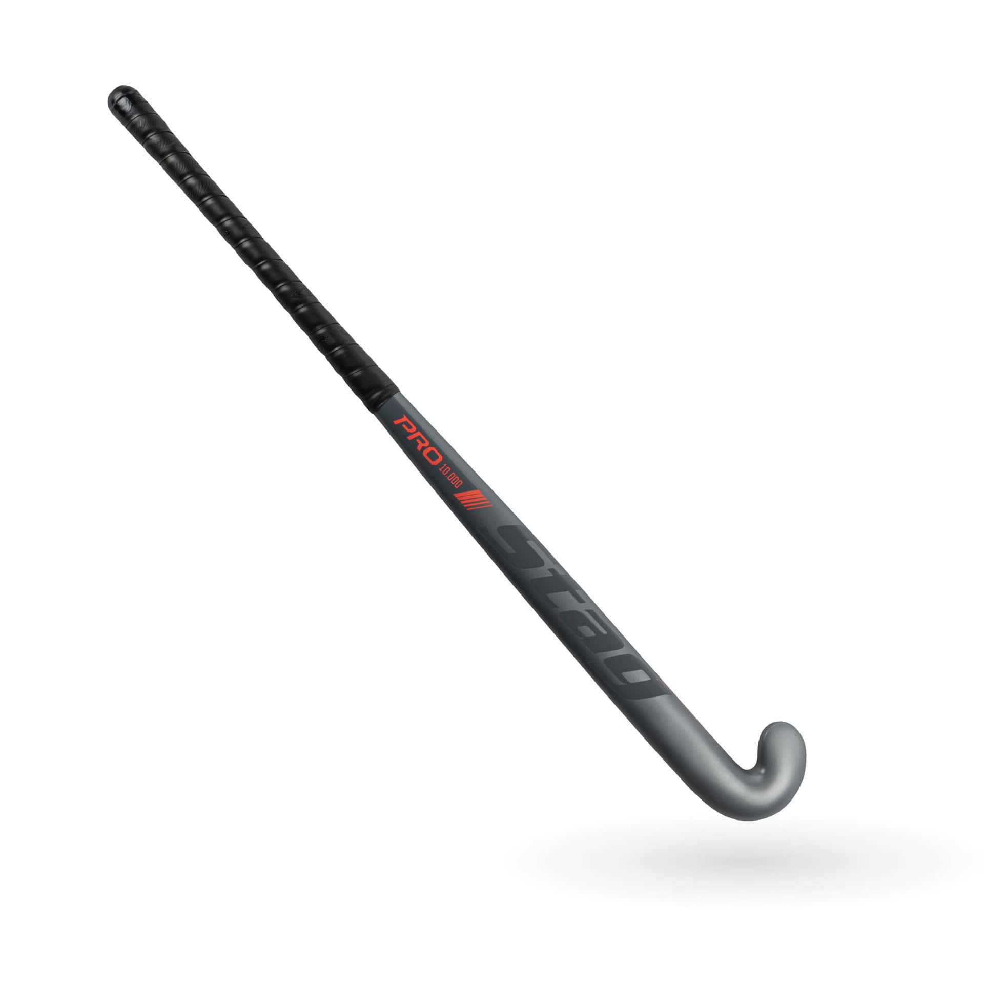 Stag Pro 10.000 Hockeystick - XL-Bow - 100% Carbon - Senior - Grijs