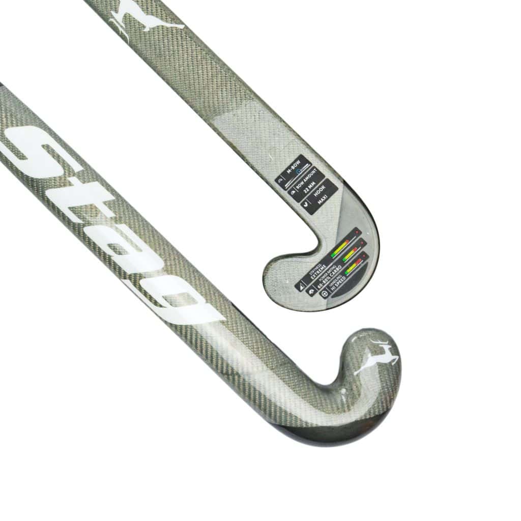 Stag Pro 8000 Hockeystick - M-Bow - 80% Carbon - Senior - Zilver - Afbeelding 2