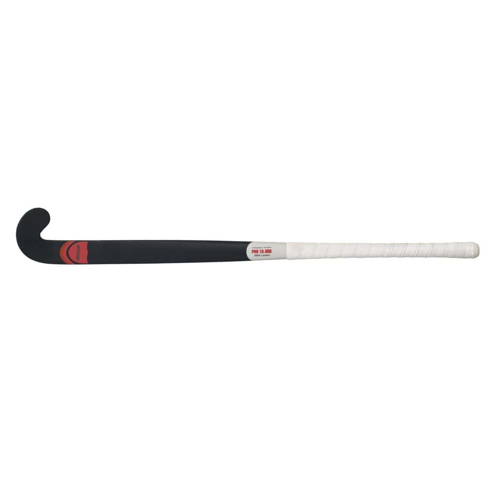 Stag Pro 10.000 Hockeystick - XL-Bow - 100% Carbon - Senior - Zwart/Rood - Afbeelding 2