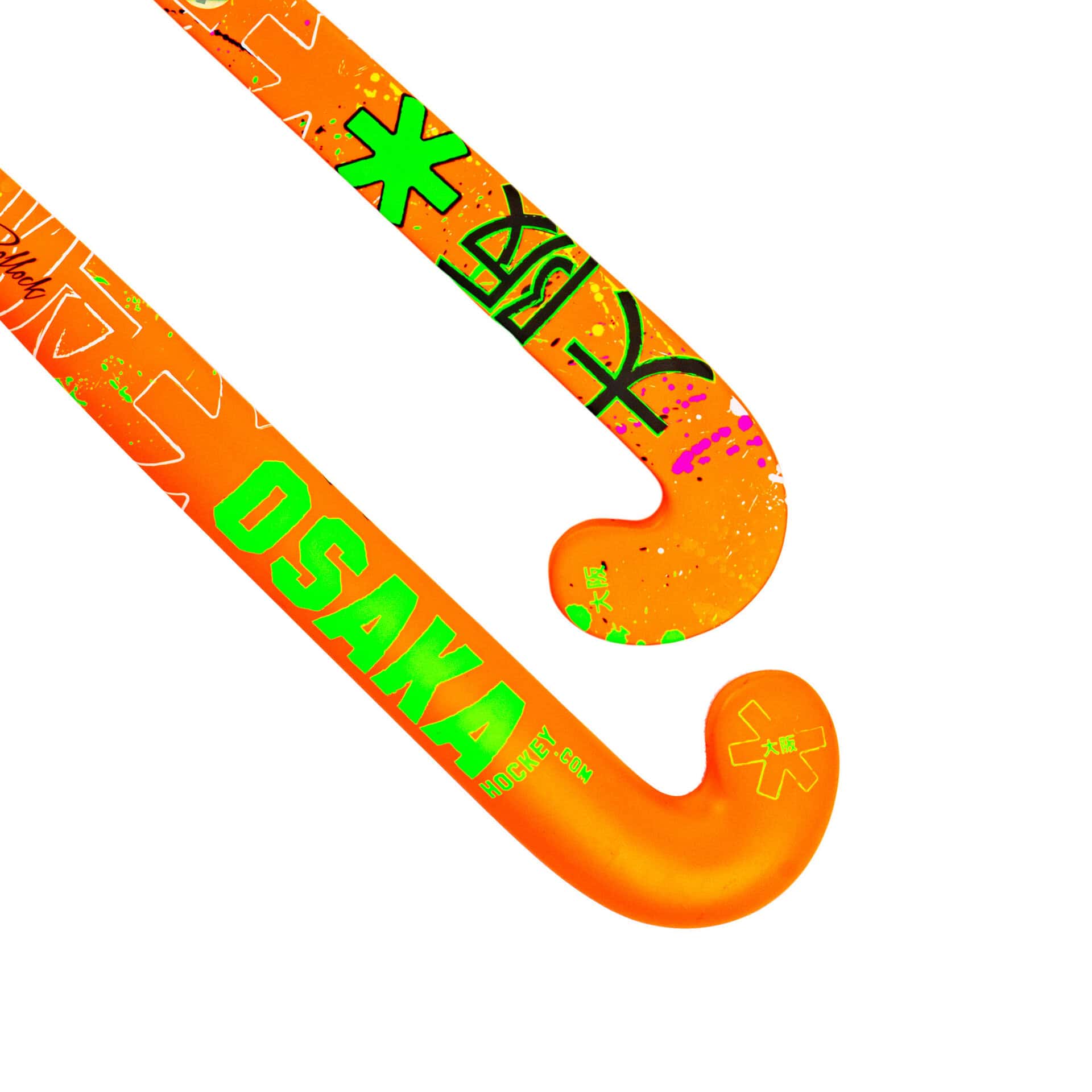 Osaka 1 Series Pollock Hockeystick - Standard Bow - Junior - Orange - Afbeelding 2