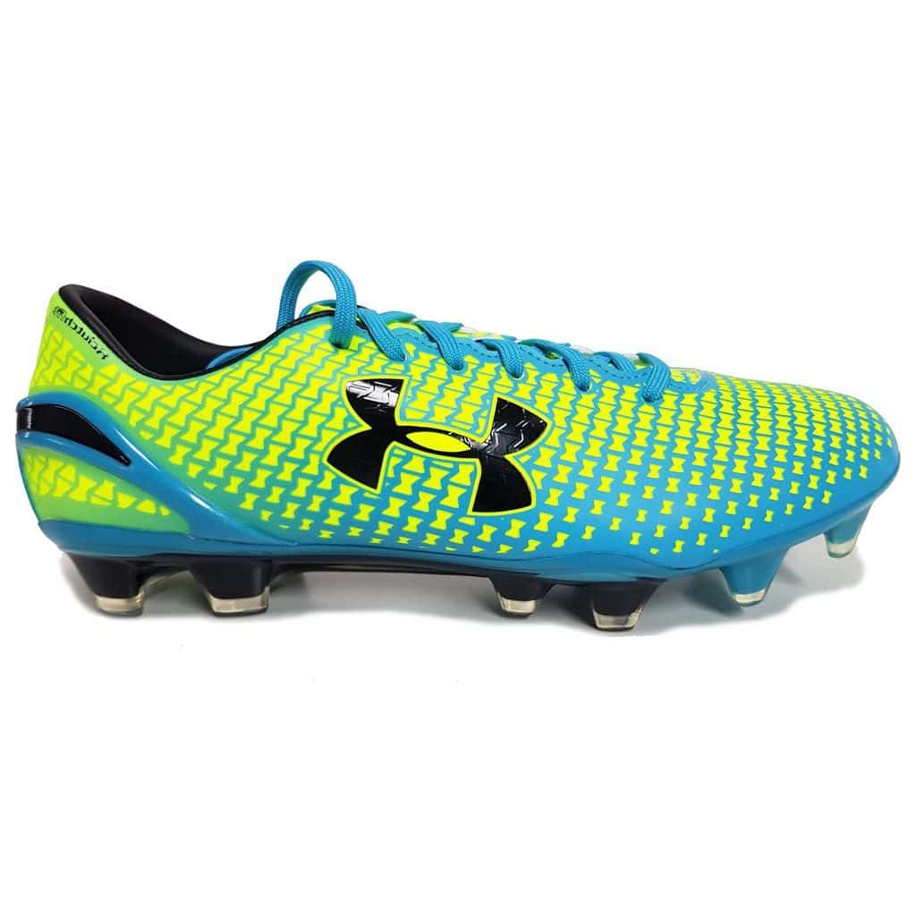 Under Armour ClutchFit Force FG - Geel/Blauw - Voetbalschoenen