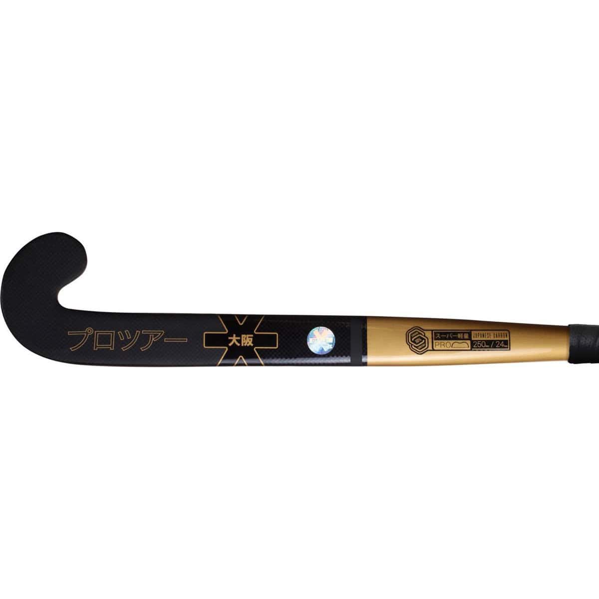 Osaka Pro Tour Deshi Limited Gold Hockeystick - Pro Bow - 10% Carbon - Junior - Afbeelding 2