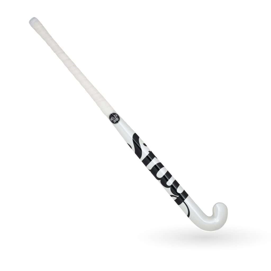 Stag Helix 3000 Hockeystick - M-Bow - 35% Carbon - Senior - Wit