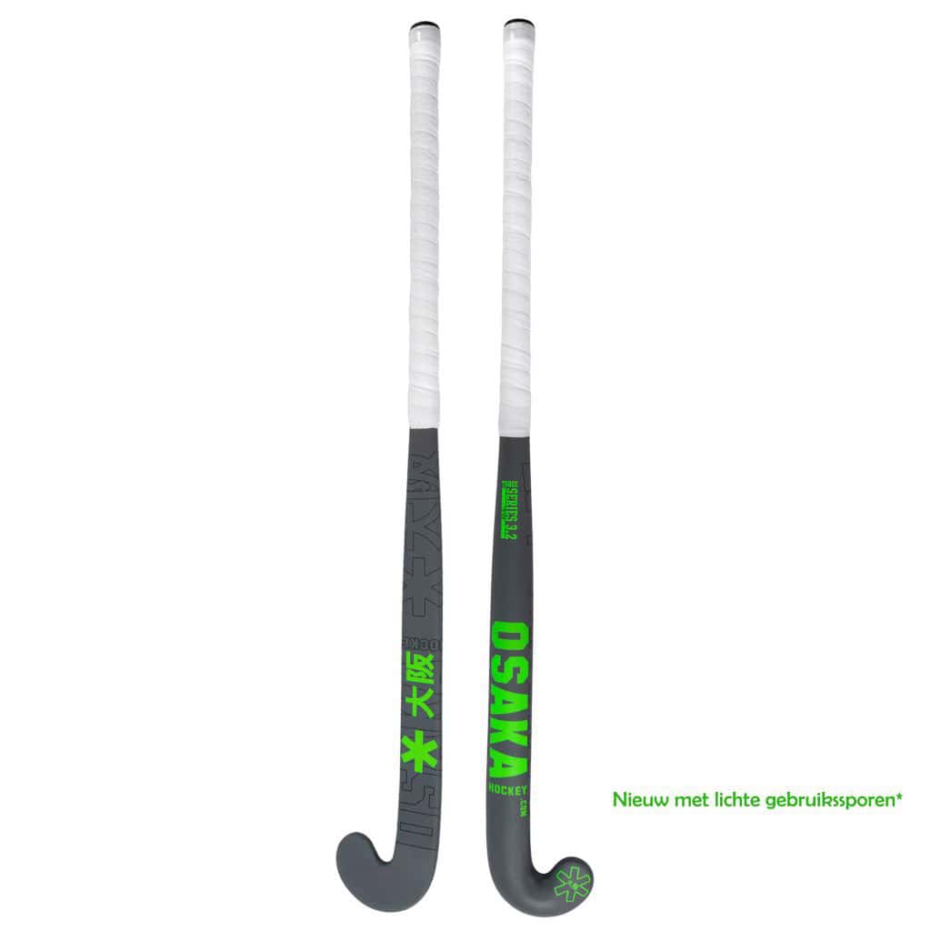 Osaka 3 Series 3.2 Hockeystick - Pro Bow - 90% Carbon - Senior - Grey