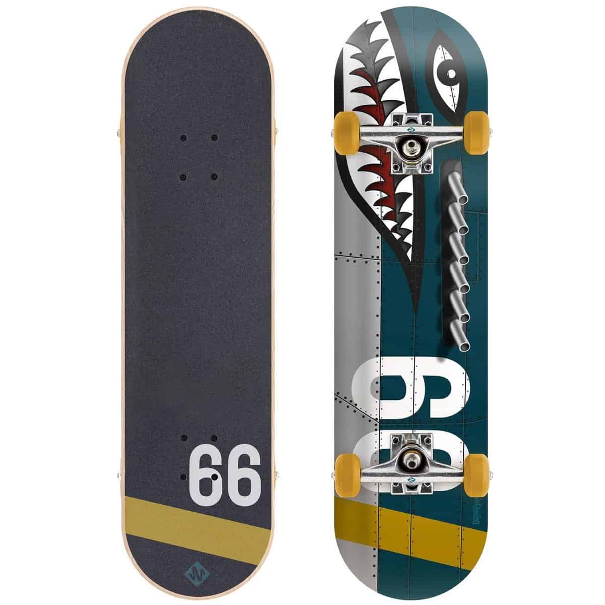 Skateboard Street Surfing - Shark Fire