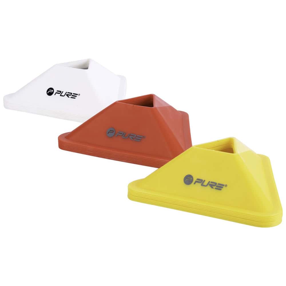 Trainingspionnen - Driehoek Hoedjes - Set van 20