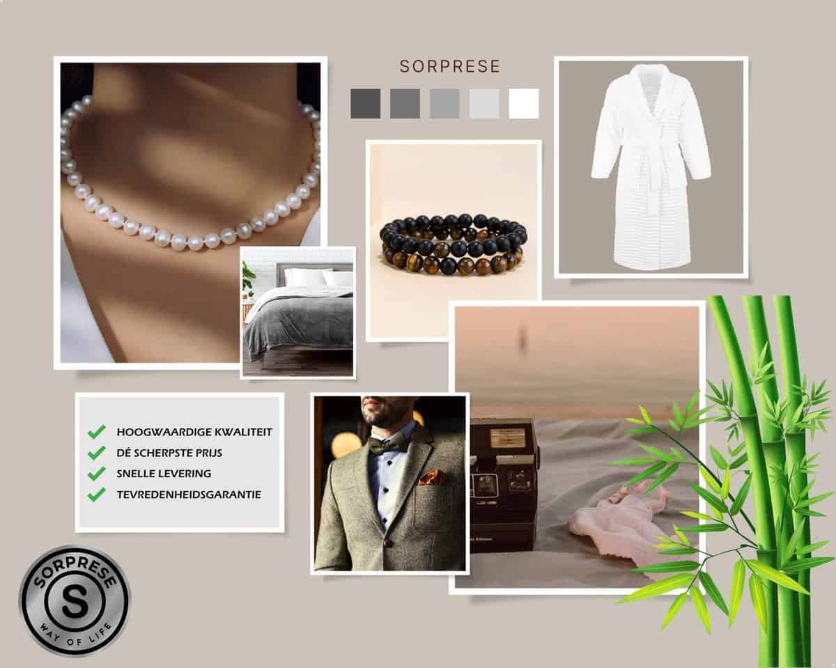 Sorprese Bamboe Sportsokken - 4 Paar - Wit - Afbeelding 2