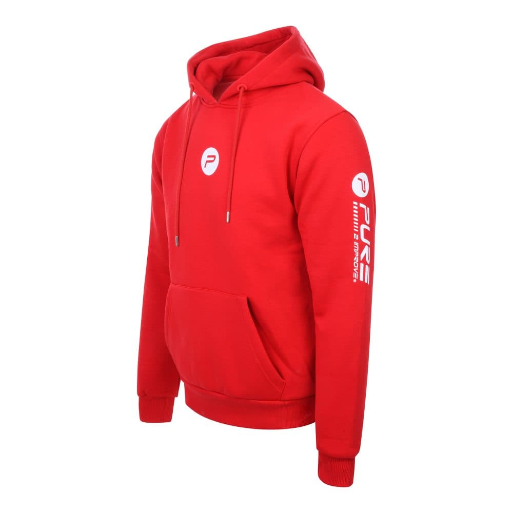 Pure2Improve Sports Hoodie Heren - Rood - Afbeelding 3