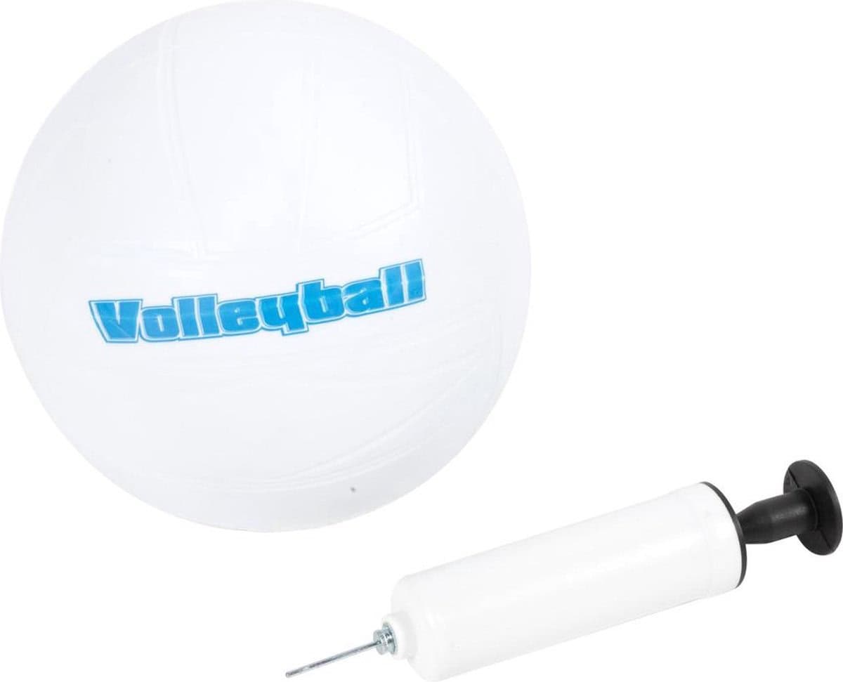 XQMax Volleybal- en Badmintonset - met Verstelbaar Net, 4 Rackets, 2 Shuttles, Bal en Ballenpomp - Draagtas - 600 x 168 cm - Afbeelding 3