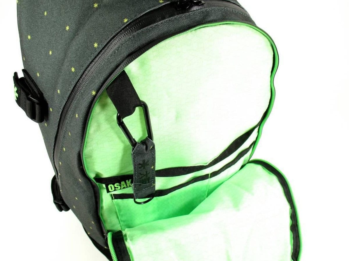 OSAKA people Backpack Medium - Sport Rugzak / Rugtas Groen - CATCH BLACK GREEN - Afbeelding 4