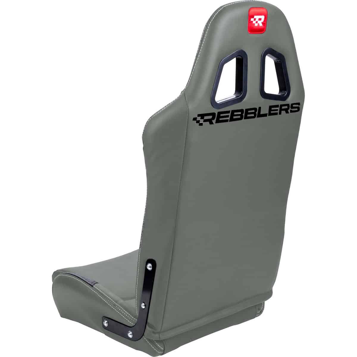 Rebblers GT Premium - F1/Rally/Racestoel - Leger Grijs - Universele Race Simulator - Geschikt voor racestuur - Gaming stoel - Afbeelding 2