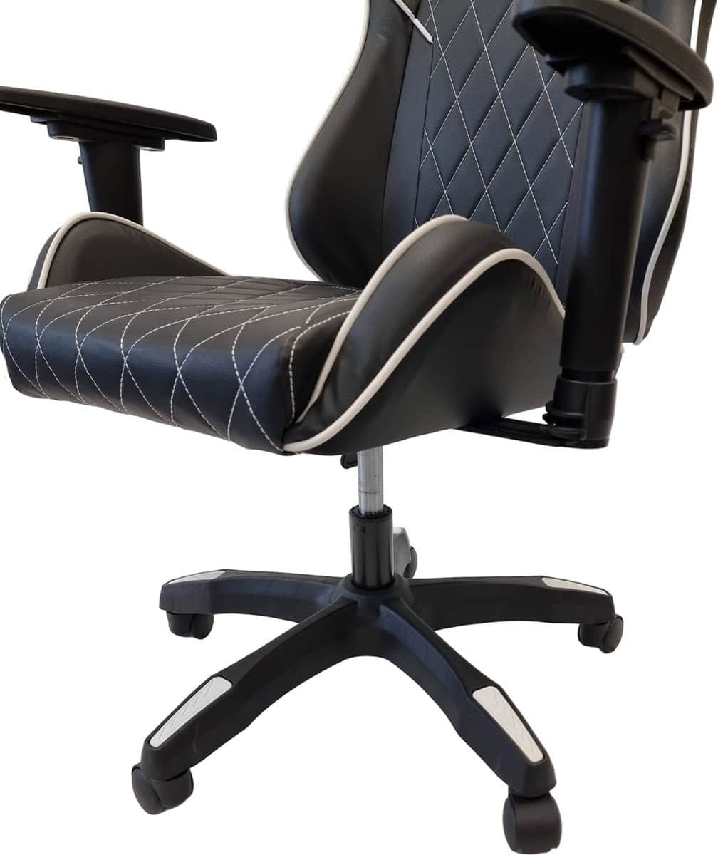 Gamestoel - Zwart - Verstelbaar - Ergonomische bureaustoel - Gaming stoel - Game stoel - Afbeelding 3