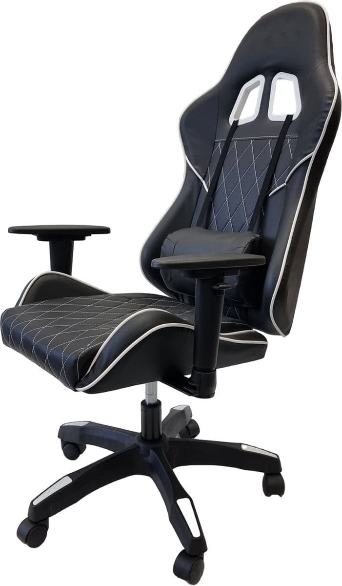 Gamestoel - Zwart - Verstelbaar - Ergonomische bureaustoel - Gaming stoel - Game stoel - Afbeelding 5