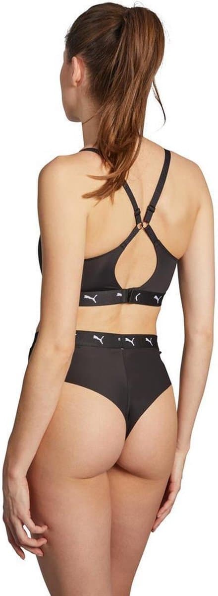 Puma Sport String High Waist Dames Onderbroek – 2-pack – Zwart - Afbeelding 4