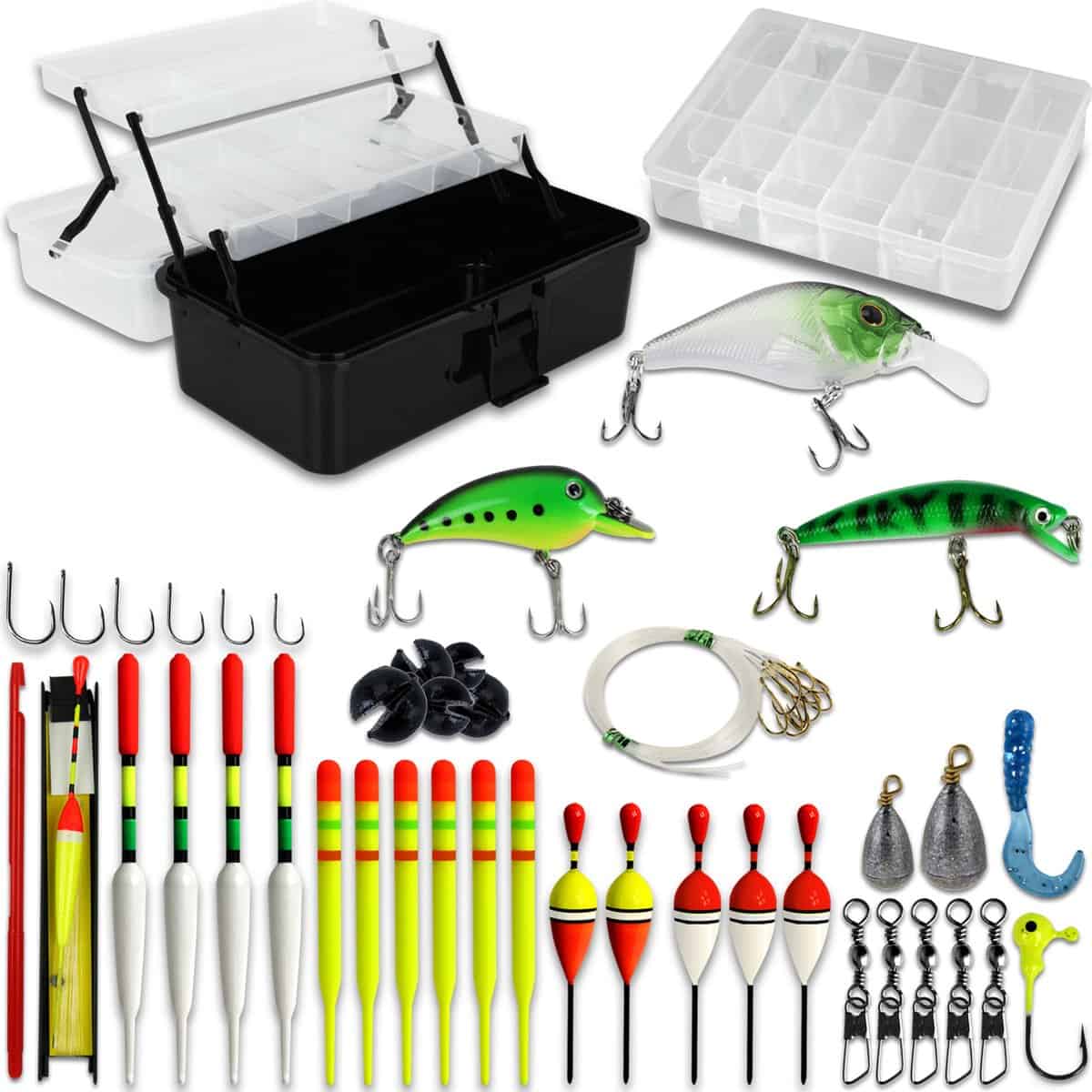 XQMax Viskoffer Set - 140-delige Viskoffer - Visspullen