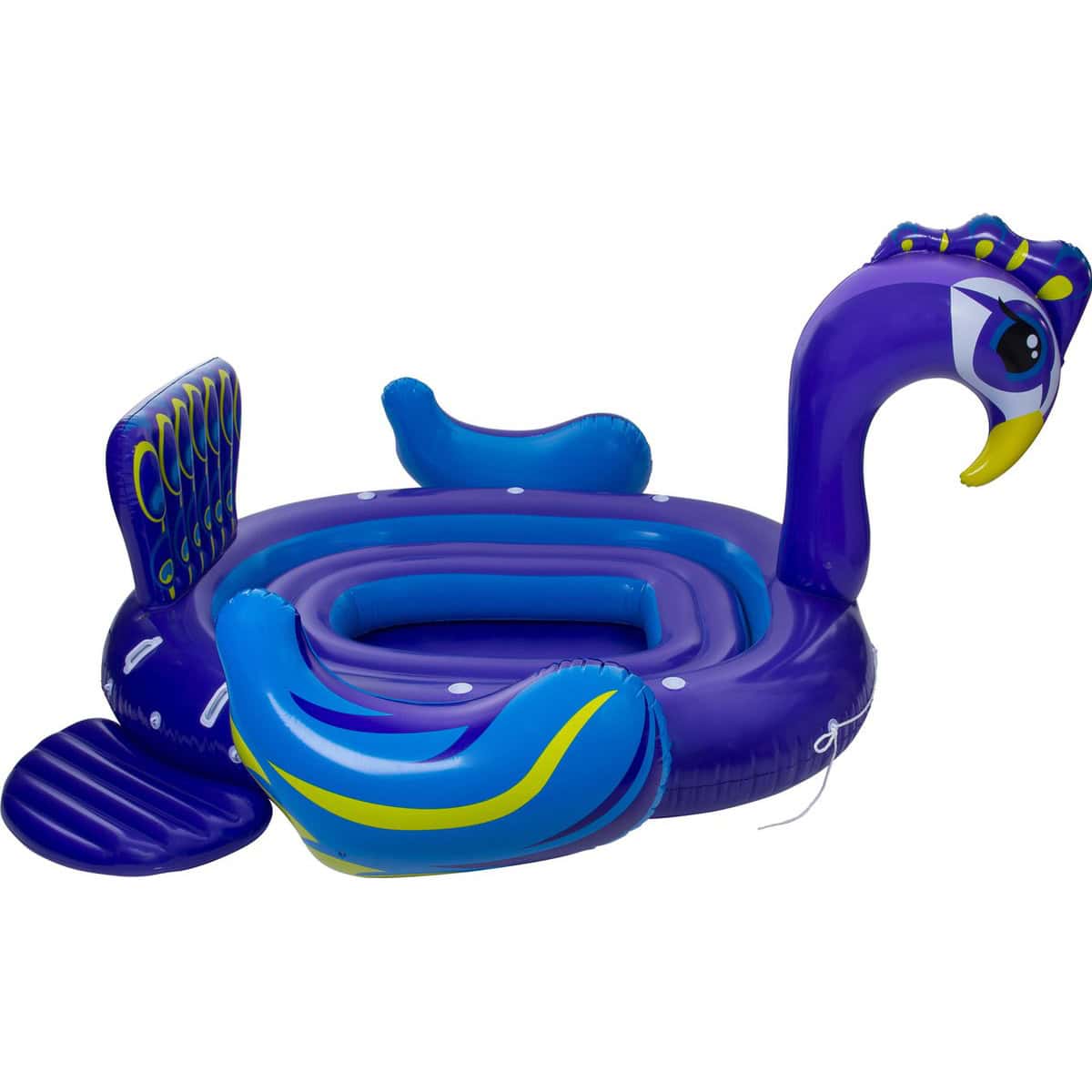 Pure4Fun Pauw Mega Eiland Opblaasfiguren - Geschikt voor 6 personen - 340x300x180cm