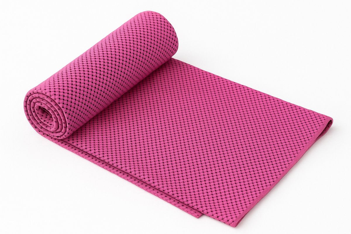 Sorprese Koelhanddoek - 2 Stuks - Roze - Verkoelende Handdoek - Afbeelding 3