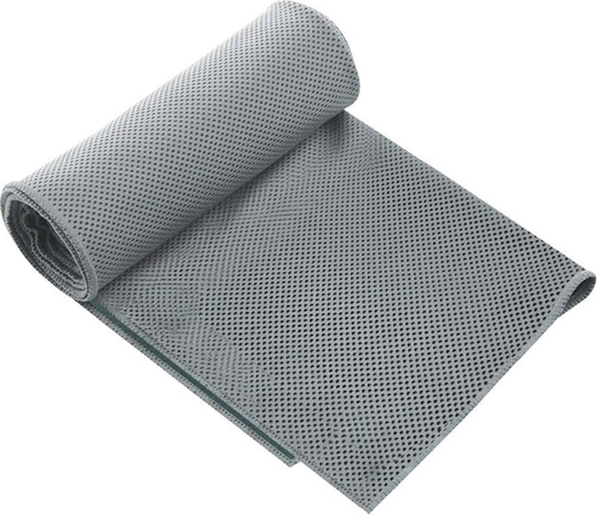 Sorprese Koelhanddoek - 2 Stuks - Grijs - Verkoelende Handdoek - Afbeelding 3