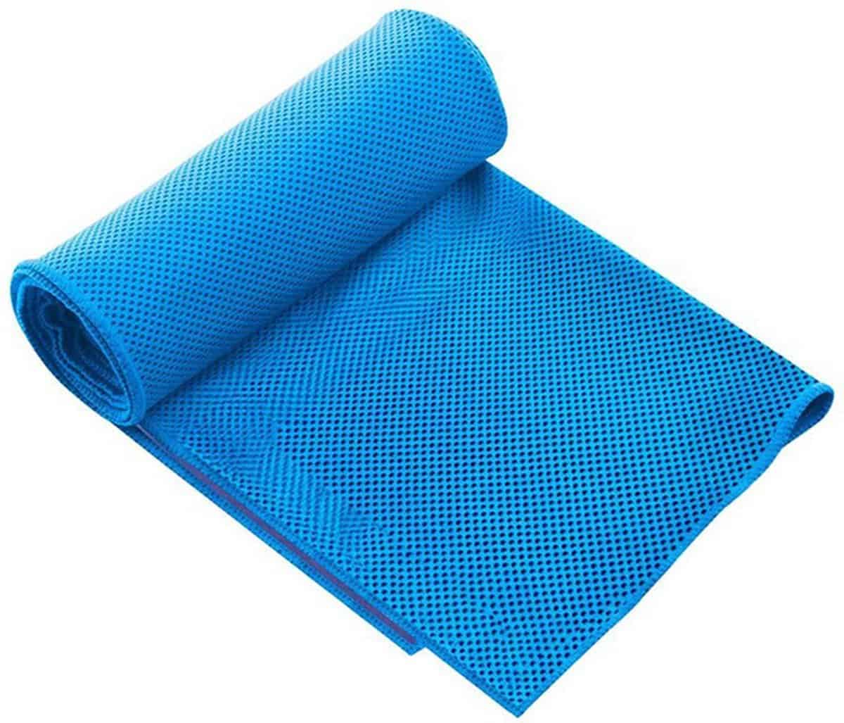 Sorprese Koelhanddoek - 2 Stuks - Lichtblauw - Verkoelende Handdoek - Afbeelding 3