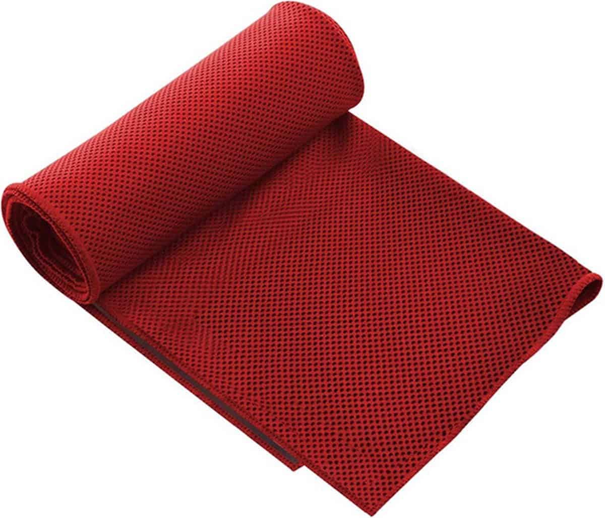 Sorprese Koelhanddoek - 2 Stuks - Rood - Verkoelende Handdoek - Afbeelding 3