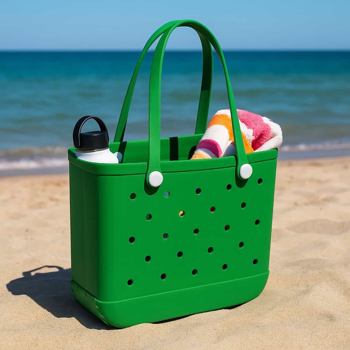 Sorprese Strandtas & Weekendtas - Groen - EVA Waterdicht & Zandproof - Afbeelding 3