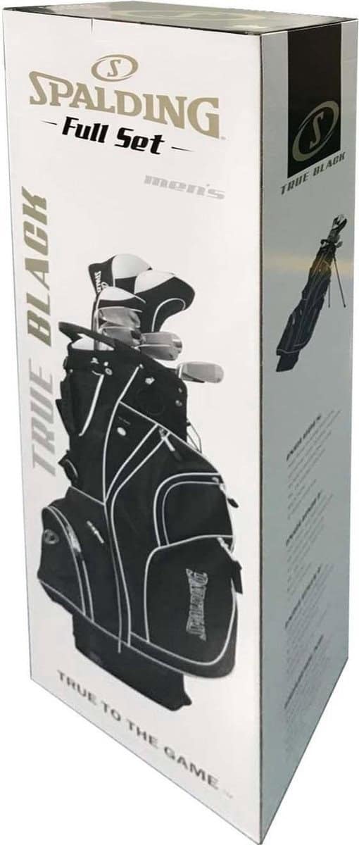 Spalding True Black 14-Delige Golfset Heren (Graphite Shafts) - Inclusief 12 Golfballen - Afbeelding 11