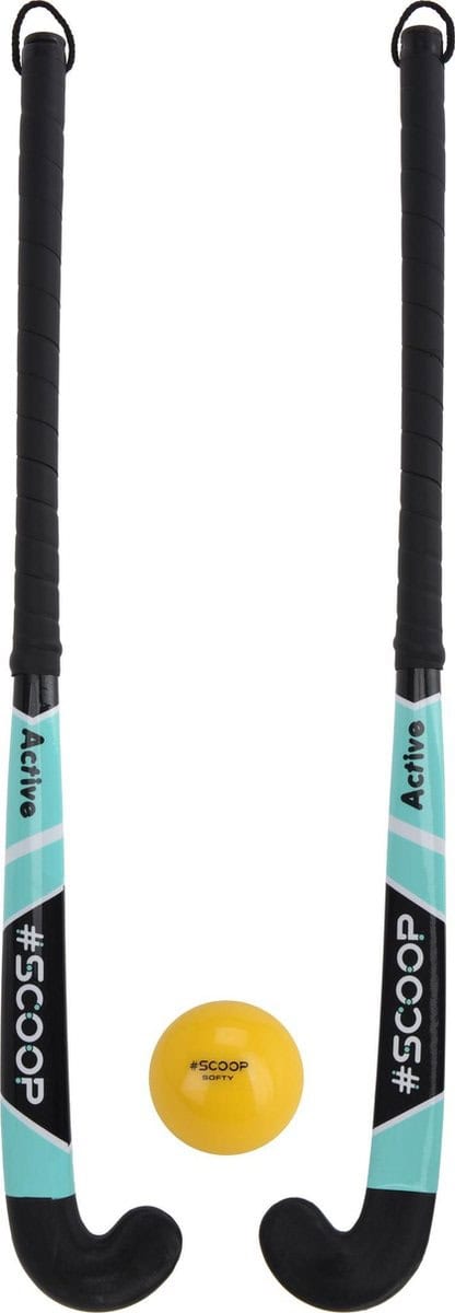 Scoop Straat Hockeystick Set Junior - Lichtblauw - 32 Inch - Afbeelding 3