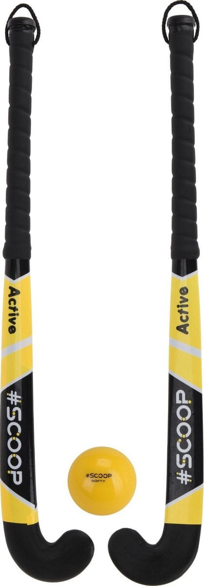 Scoop Straat Hockeystick Set Junior - Geel - 26 Inch - Afbeelding 2