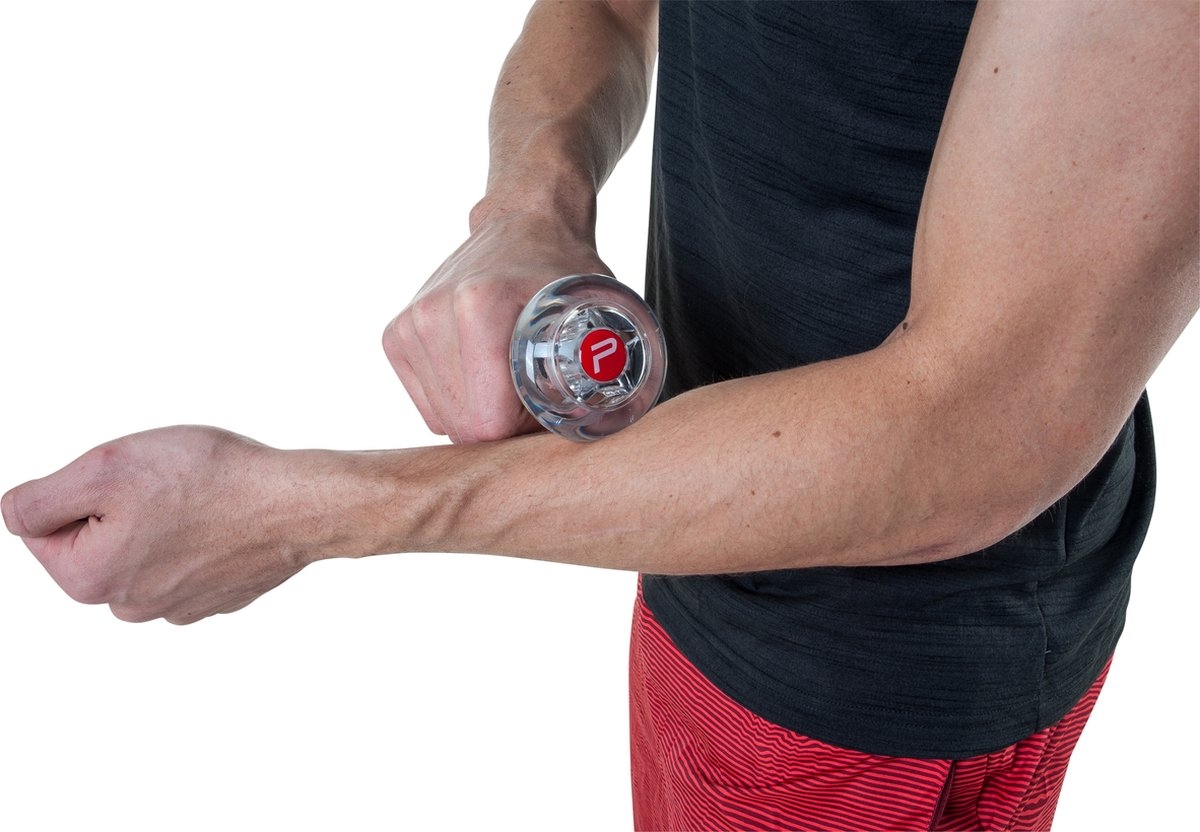 Pure2Improve - massage roller - trigger roller - 16 cm zwart - Afbeelding 8