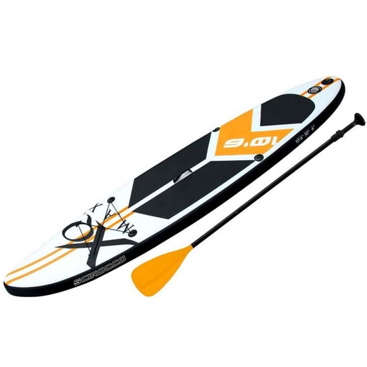 XQ Max SUP Board - Opblaasbaar Paddle Board - 320x76x15 cm - Oranje - Afbeelding 2