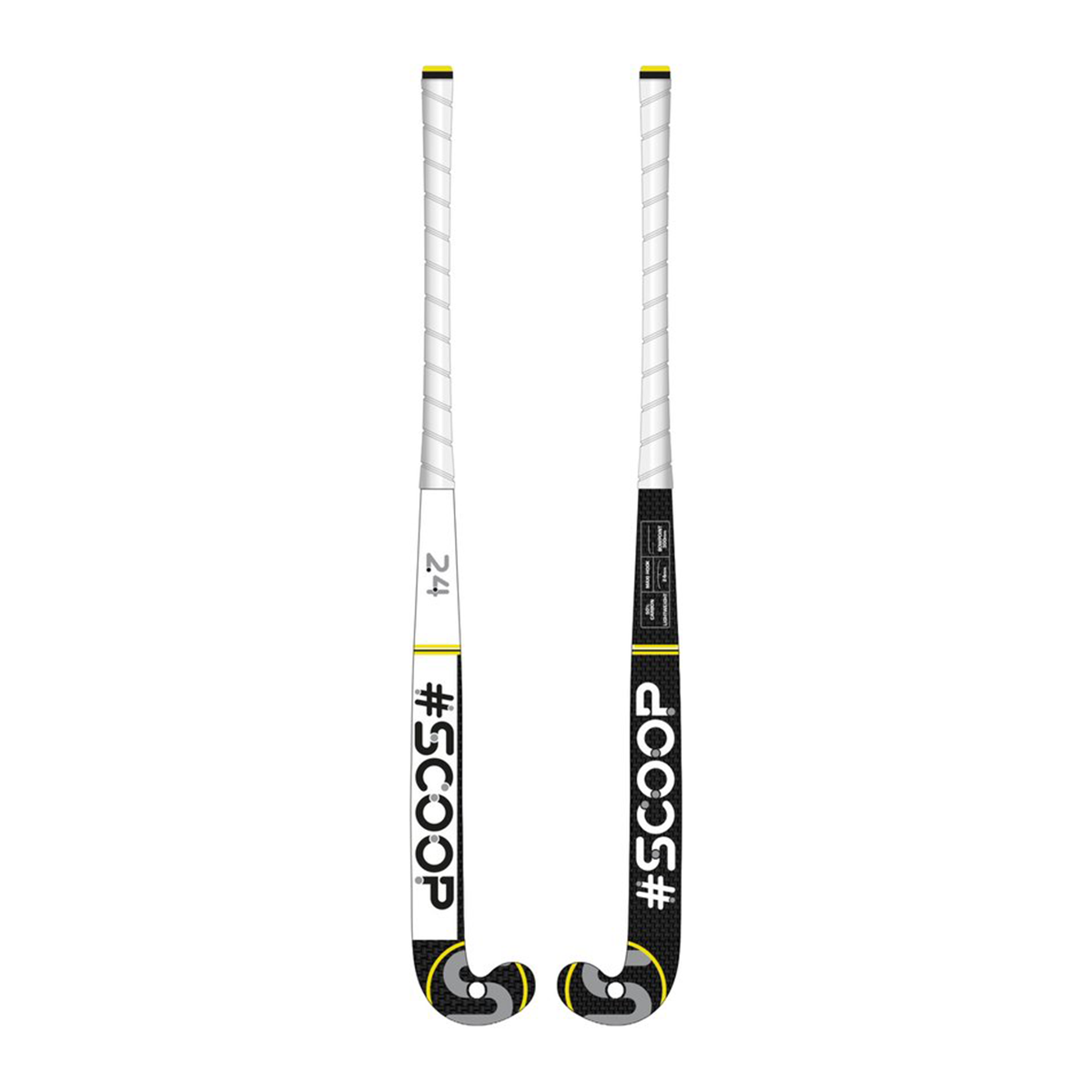 Scoop 40 Hockeystick - Low Bow - Outdoor