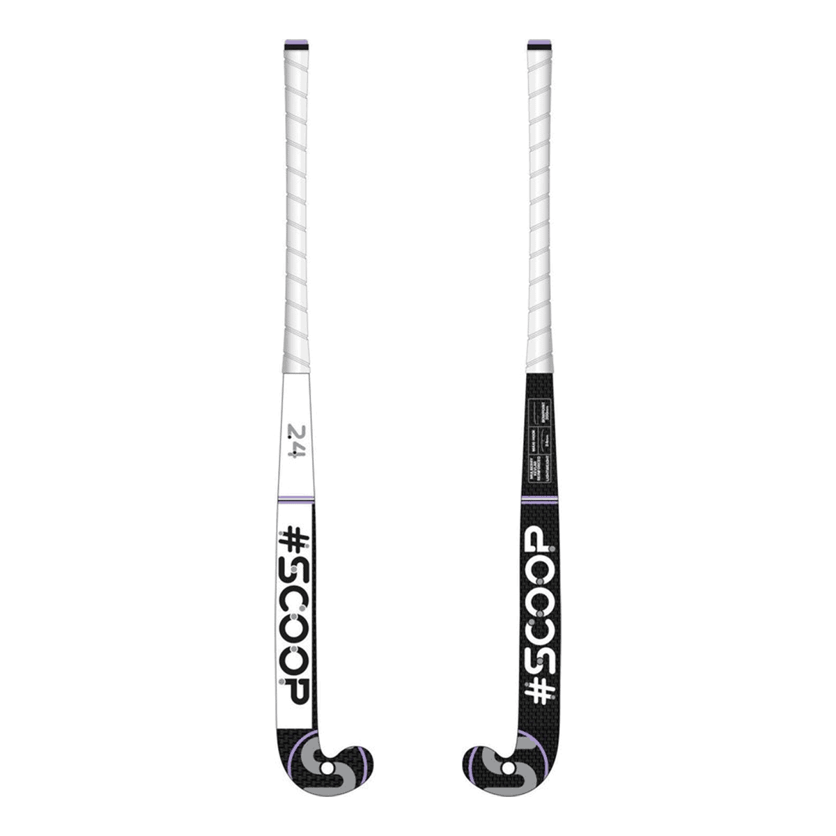 Scoop WDN Hockeystick Junior Design 1 - Mid Bow - Paars