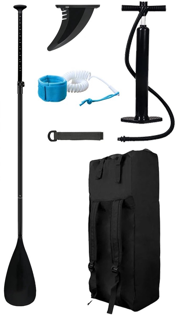 Best Active SUP Board XXL - Opblaasbaar Paddle Board - 335x84x15 cm - Blauw - Afbeelding 3