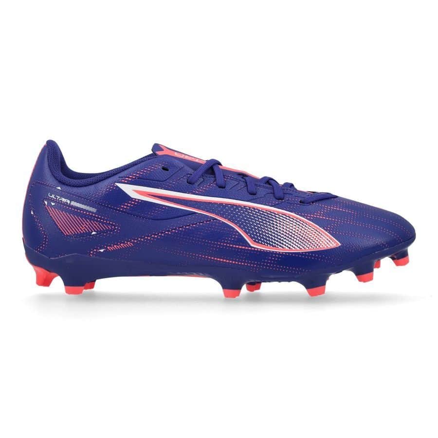 PUMA Ultra 5 Play FG/AG - Voetbalschoenen - Lapis Lazuli / Puma White / Sunset Glow - Afbeelding 2